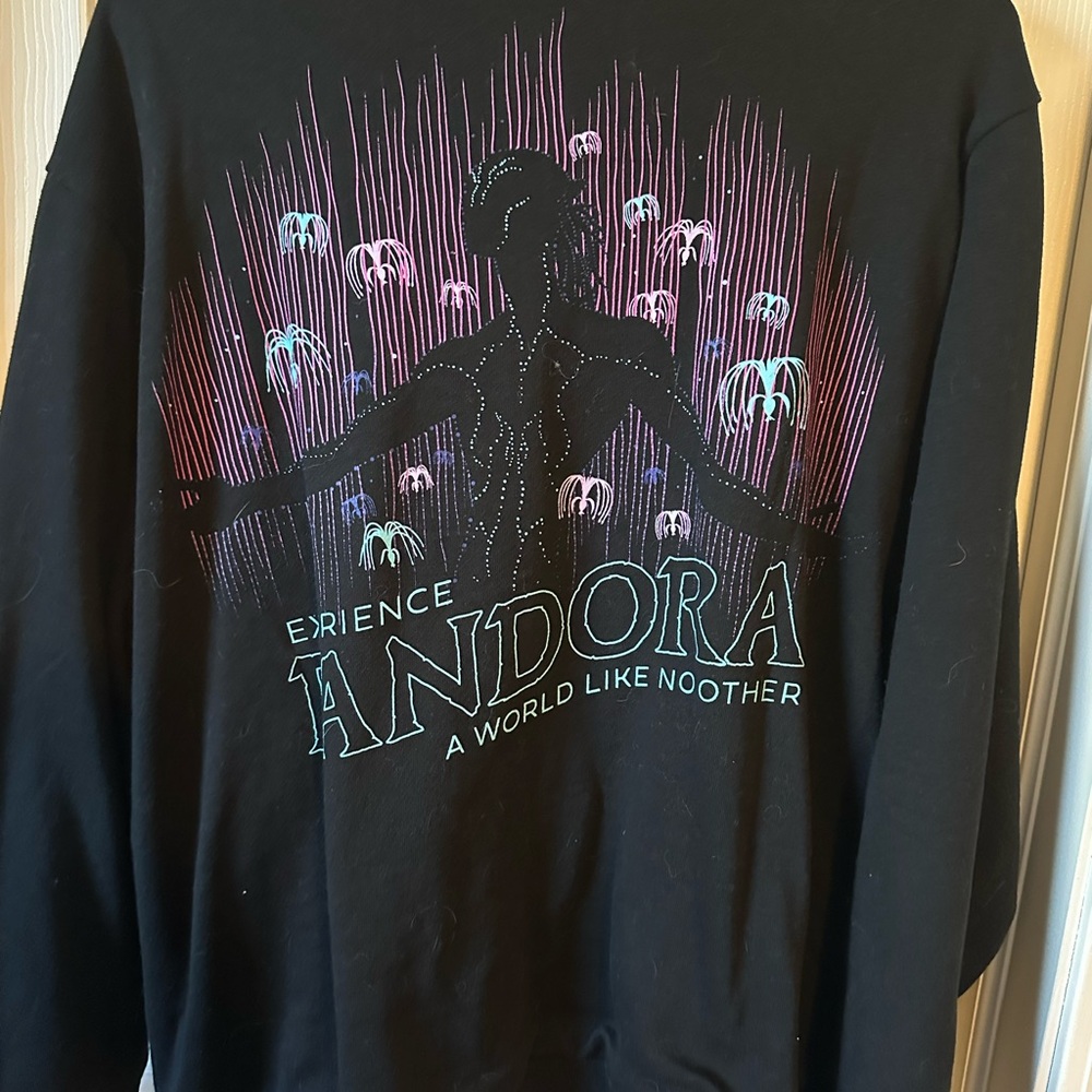 Disney Pandora Glow in the Dark Cotton Bomber Jacket Size 1X Never Worn - Picture 2 of 4